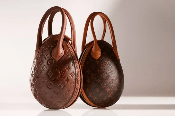 Ovo de Páscoa em formato de bolsa da grife Louis Vuitton • Divulgação/Louis Vuitton