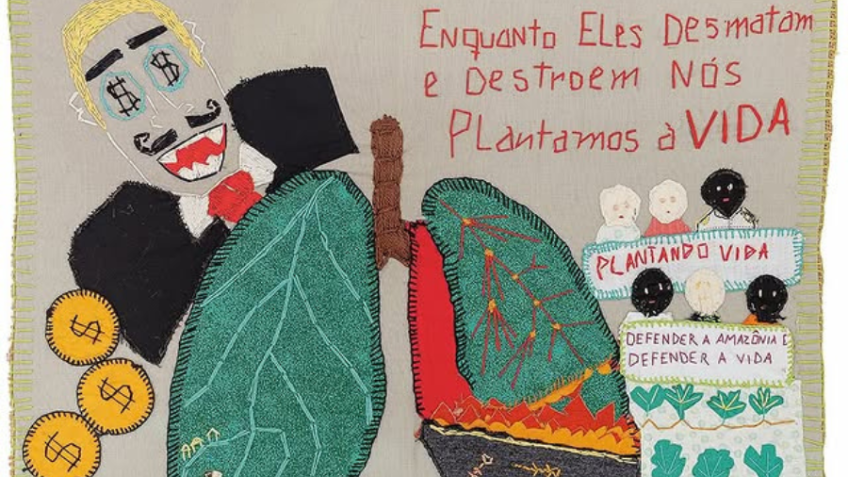 Coletivo Mulheres Atingidas por Barragens faz exposição no Masp • Instagram/Masp
