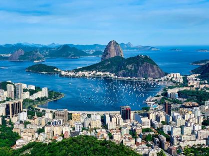 Vista para a Baía de Guanabara, Rio de Janeiro