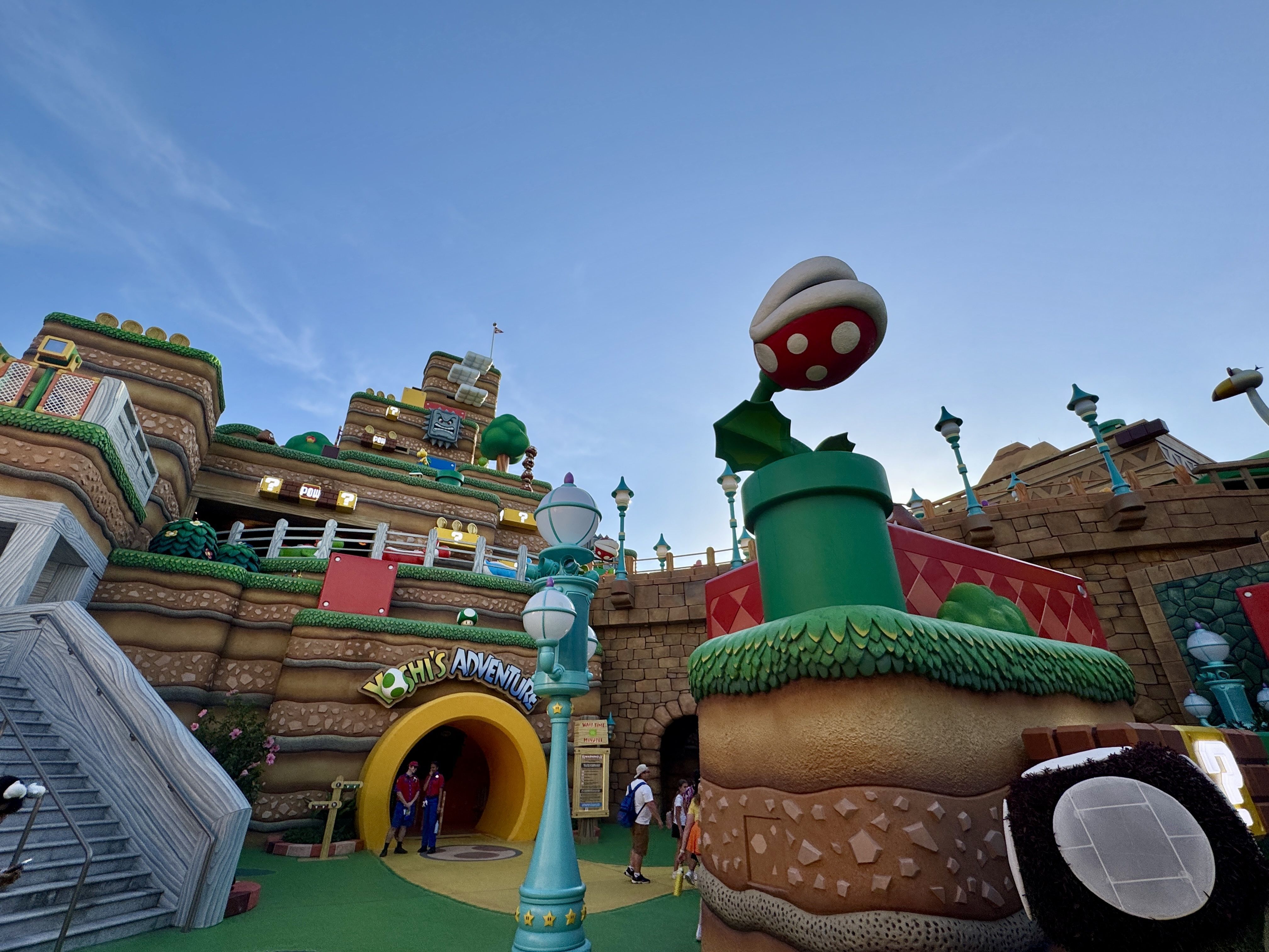 Super Nintendo World é mundo estimulante onde jogos e sons característicos da Nintendo tomam forma • Saulo Tafarelo