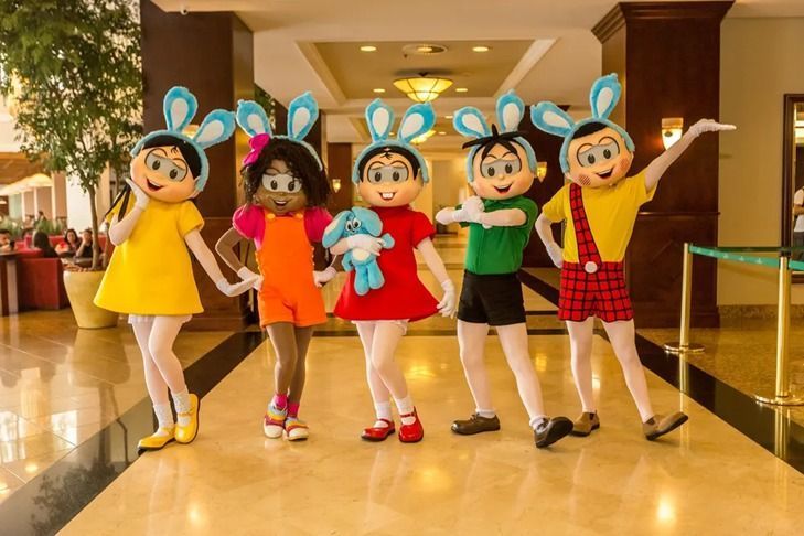 Bourbon Resort Atibaia tem programação especial com a Turma da Mônica • Divulgação/Bourbon Resort Atibaia