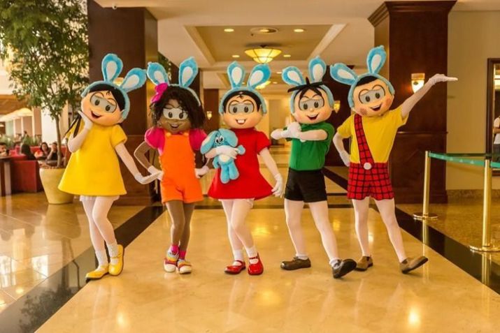 Bourbon Resort Atibaia tem programação especial com a Turma da Mônica • Divulgação/Bourbon Resort Atibaia