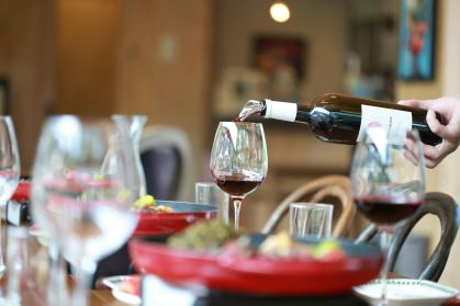 Harmonização de vinho com comida