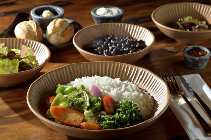 Menu Comercial 1,2 feijão com arroz do Bar da Dona Onça