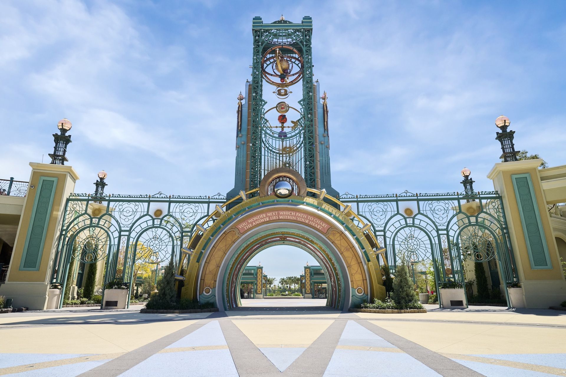 Portal do Epic Universe, em Orlando