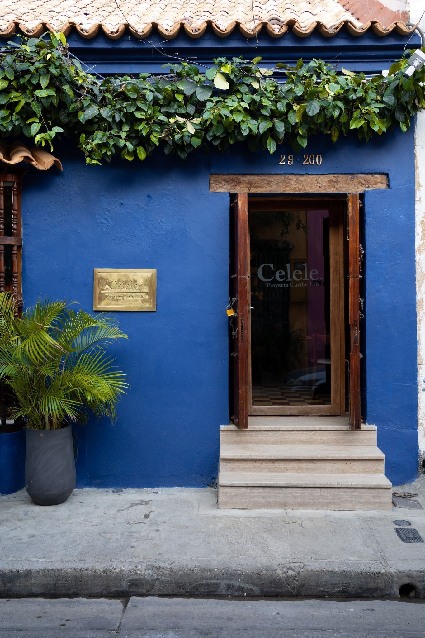 Fachada do Celele, no centro histórico de Cartagena das Índias, Colômbia • Divulgação