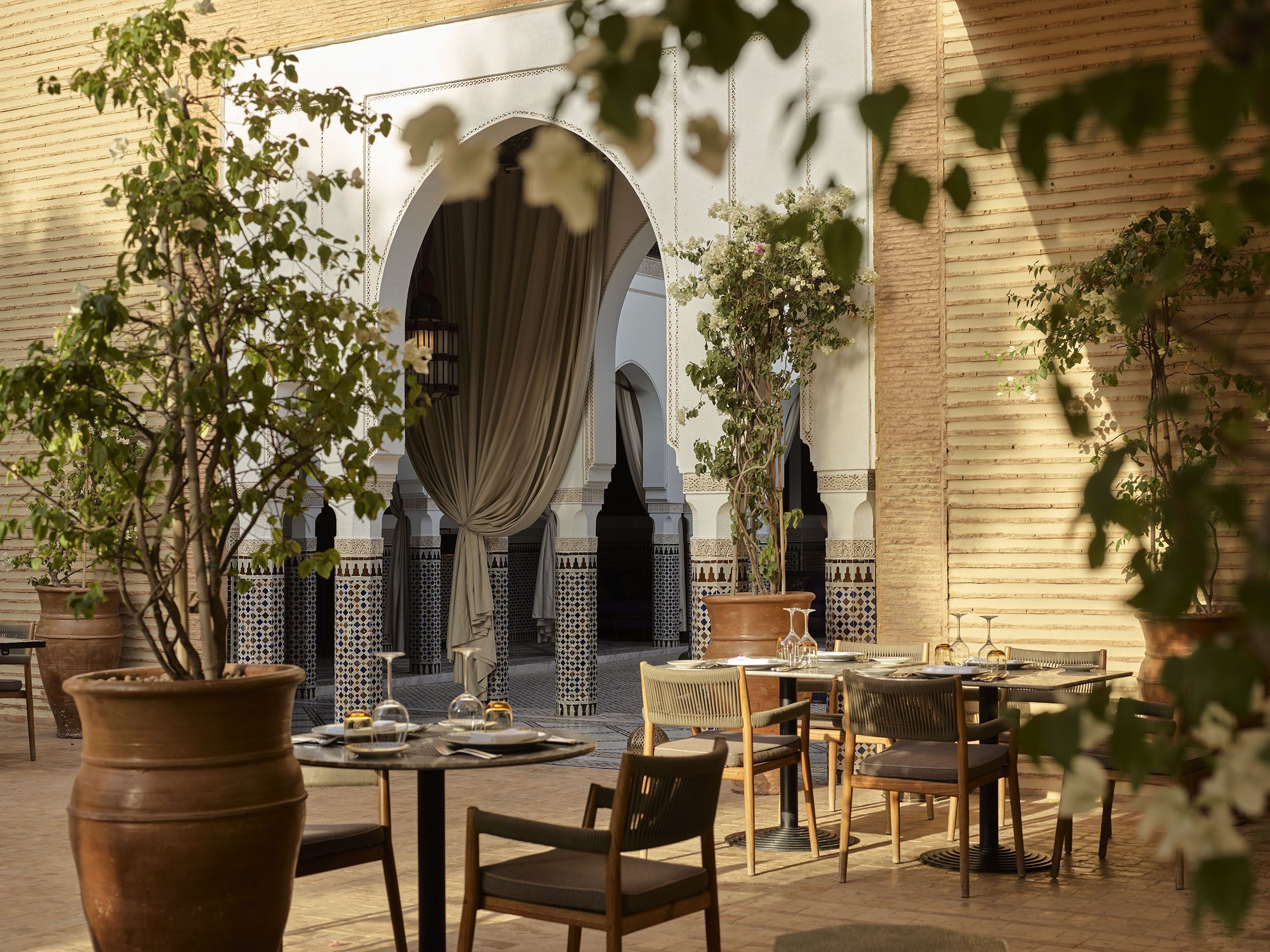 Restaurante Le Marocain, no hotel La Mamounia, no Marrocos
