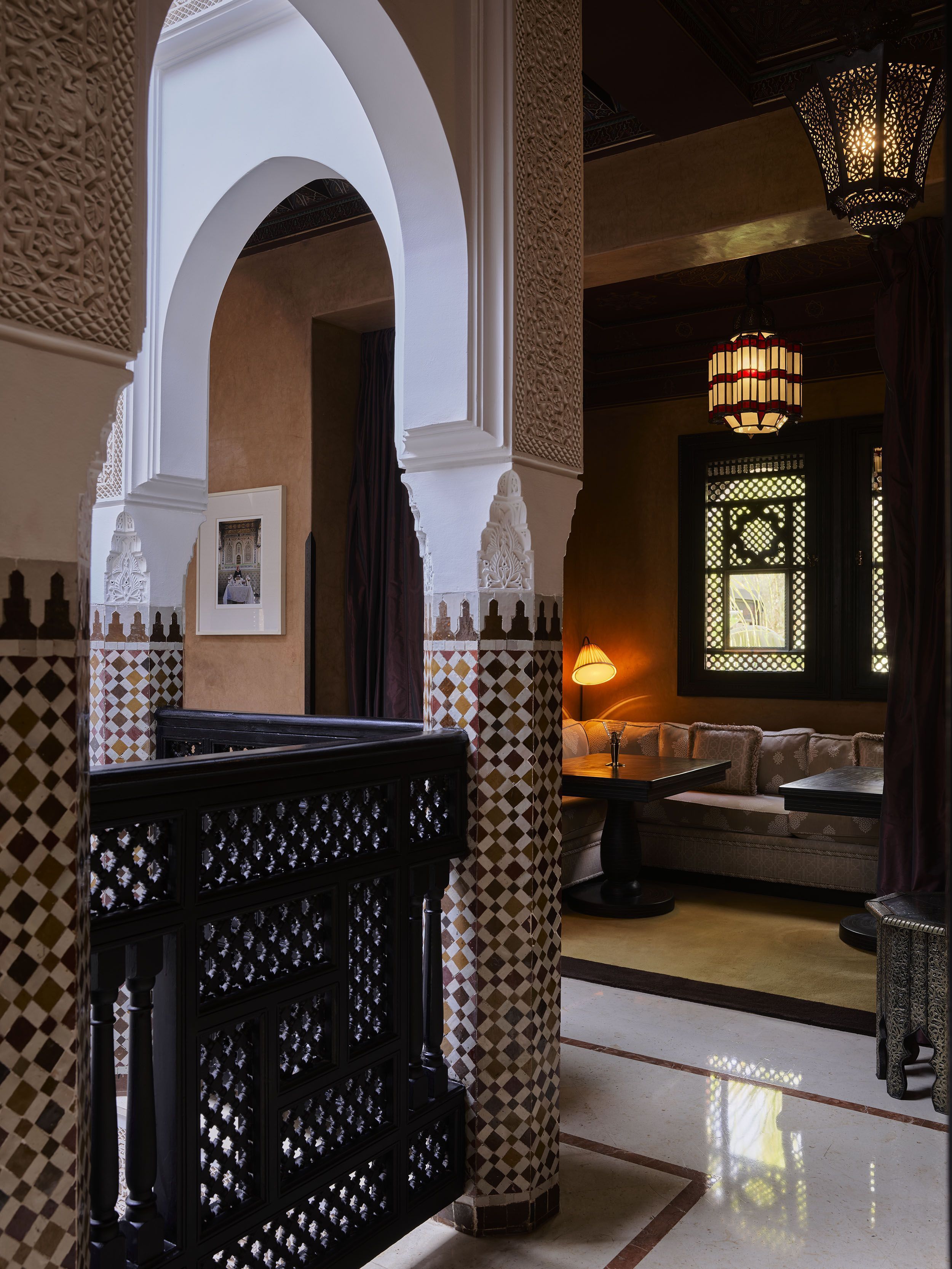 Le Marocain tem arquitetura inspirada nos palácios marroquinos • Divulgação