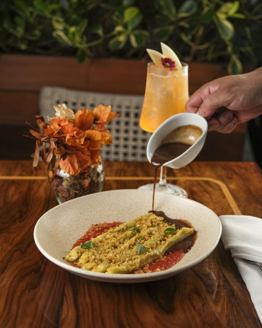 Pappardelle recheado com ossobuco assado por 6 horas em vinho tinto é a sugestão do Posì para o Dia das Mães • Guiga Lessa