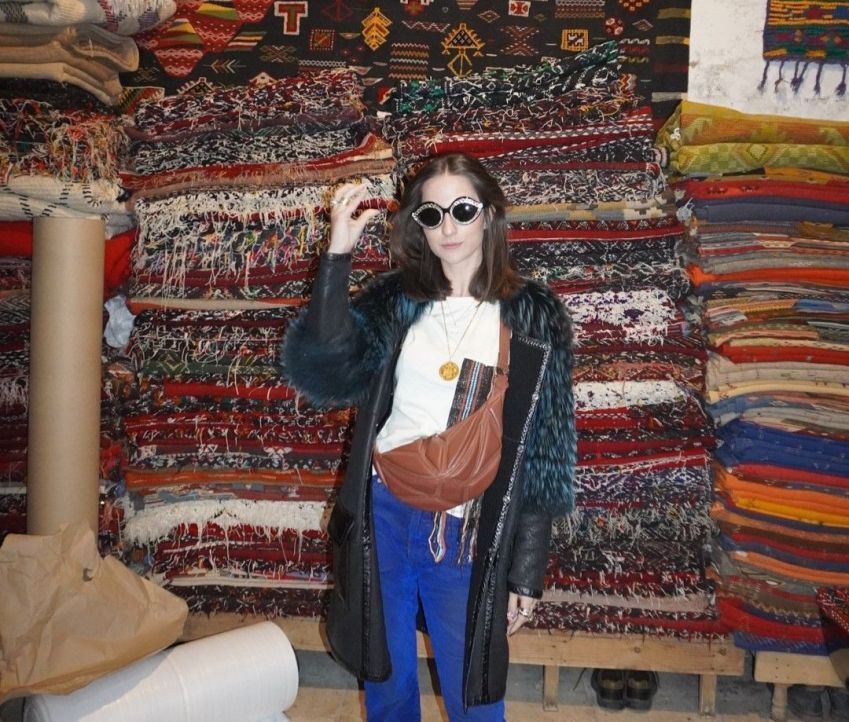 Antenada em viagens, Luiza Mallmann é diretora criativa da Ryzí • Acervo Pessoal