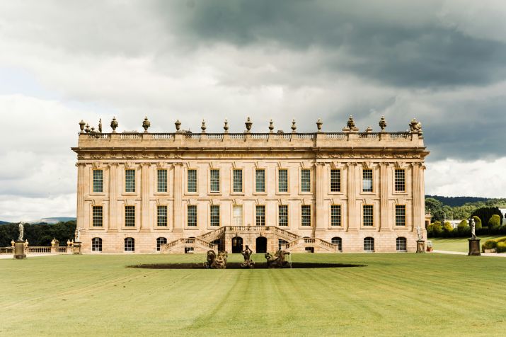 Chatsworth House inspirou a propriedade fictícia de Pemberley • Unsplash/Mae Black
