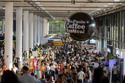 Público no São Paulo Coffee Festival, no Pavilhão da Bienal