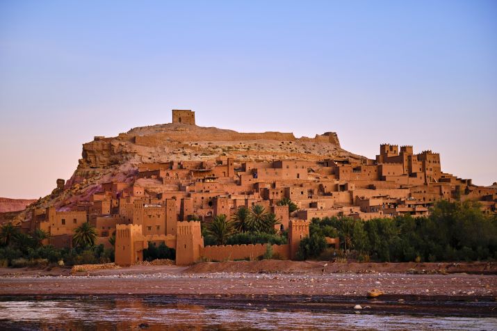 Ksar de Aït-Ben-Haddou, classificado como Patrimônio Mundial pela Unesco • Getty Images/Tuul & Bruno Morandi