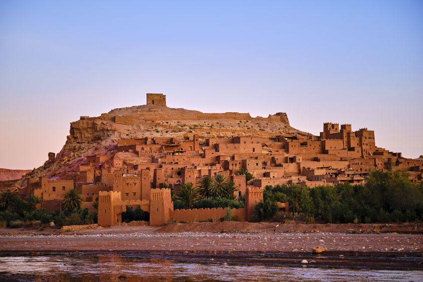 Ksar de Aït-Ben-Haddou, classificado como Patrimônio Mundial pela Unesco • Getty Images/Tuul & Bruno Morandi