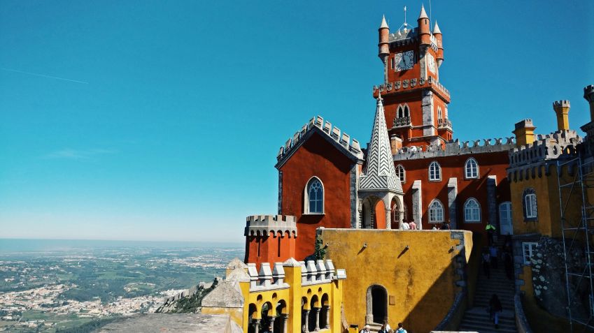 Palácio da Pena, em Portugal • Unsplash/Merve Selcuk Simsek