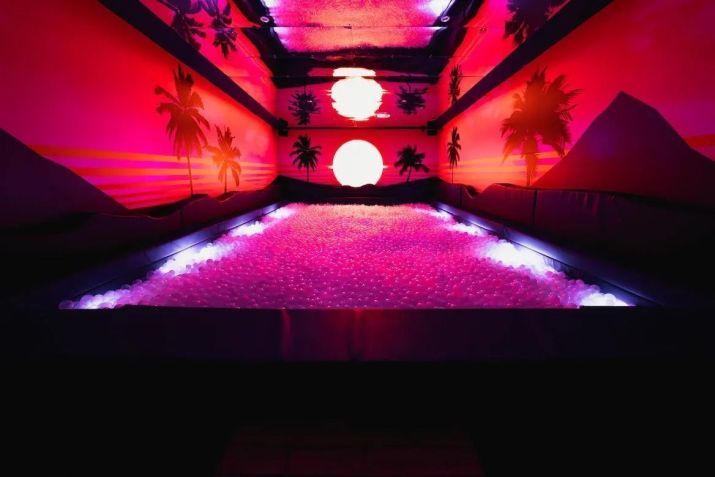 "Dopamine Land" tem várias salas com experiências sensoriais • Divulgação/Dopamine Land