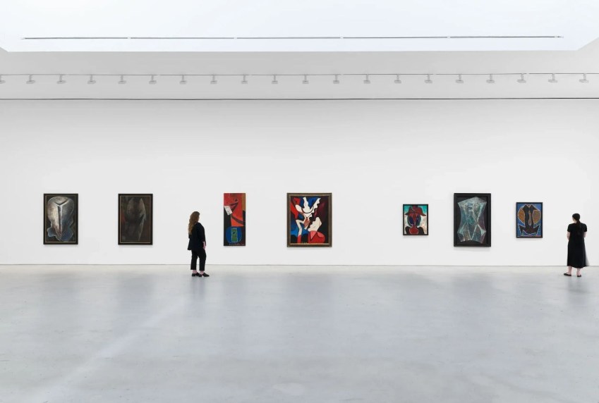 Hauser & Wirth tem três unidades em diferentes bairros de Nova York; acima, exposição de Francis Picabia • Divulgação/Hauser & Wirth