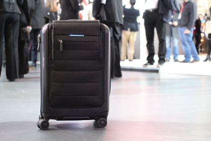 Bagagem de mão em aeroporto