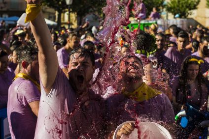Batalha do Vinho, espanha