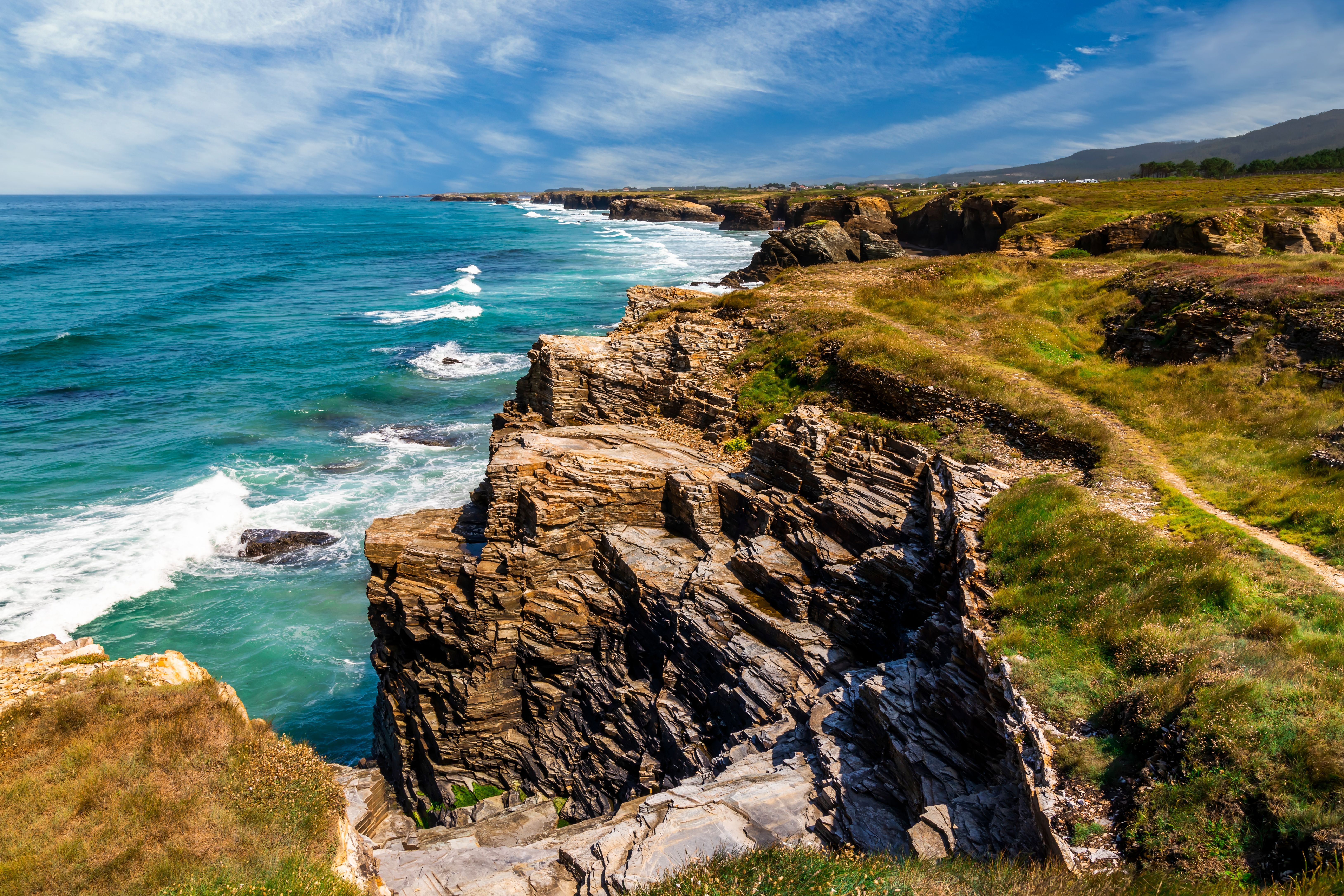 costa atlântica da Galícia