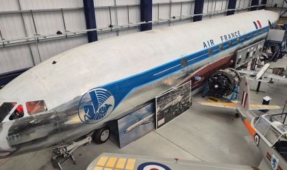 Primeiro avião comercial do mundo vira atração de museu no Reino Unido