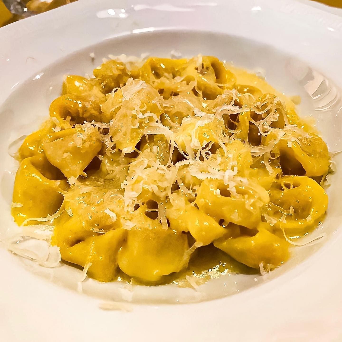 Tortellini goccia d’oro é uma das especialidades da casa • Instagram/Giuseppe Di Bonaventura