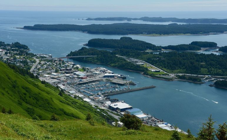 Kodiak Island fica no Alasca • Wikimedia commons