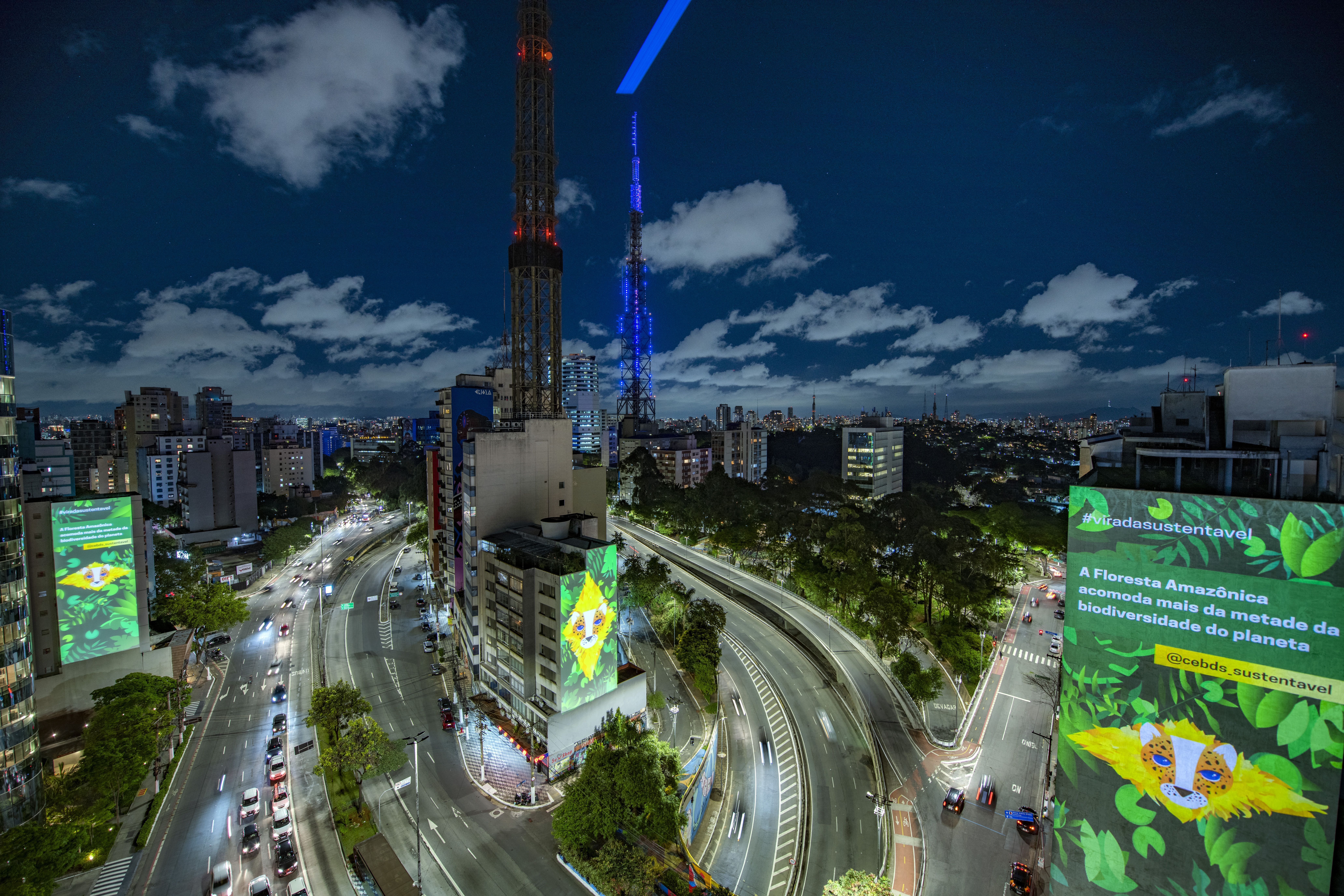 Festival de Luzes de São Paulo tem ativações na Avenida Paulista • Divulgação/Festival de Luzes de São Paulo