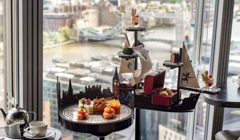 Aqua Shard fica em um dos edifícios mais altos de Londres • Divulgação/Aqua Shard