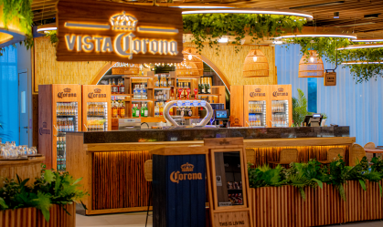 Corona inaugura espaço Vista Corona em Congonhas