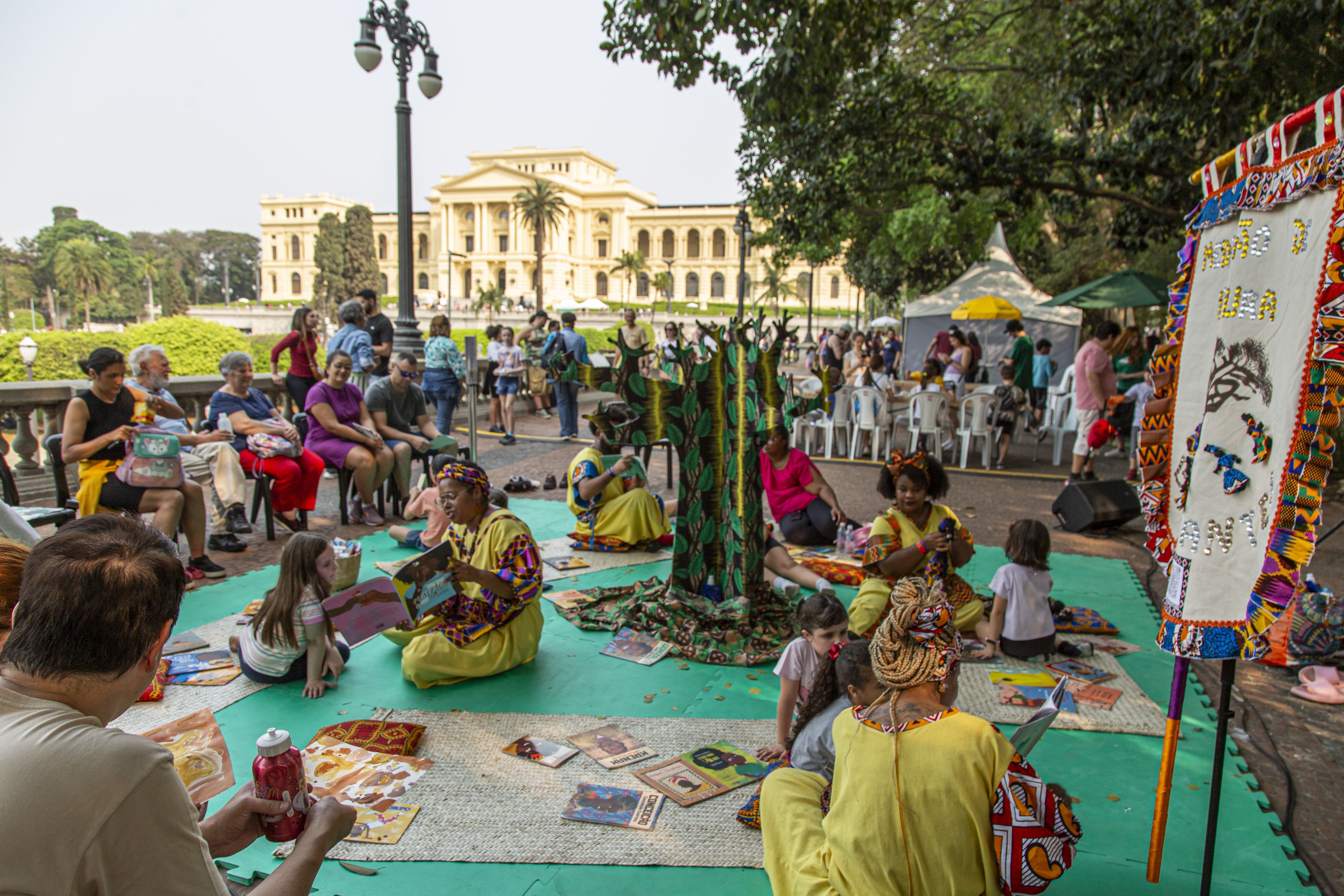 Evento Museu em Festa, no Museu do Ipiranga, em São Paulo
