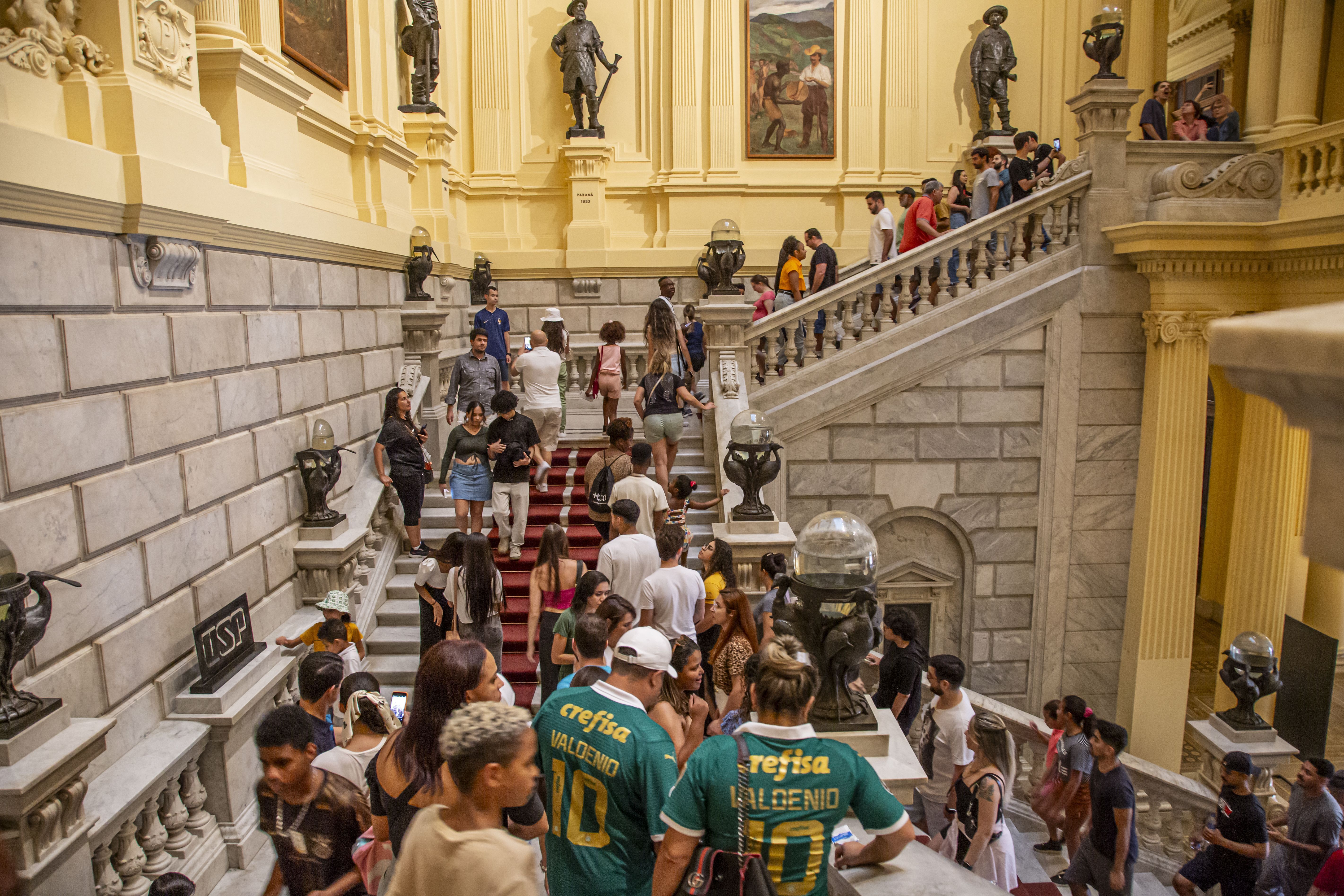 Exposições no museu também estarão abertas ao público • Helio Nobre