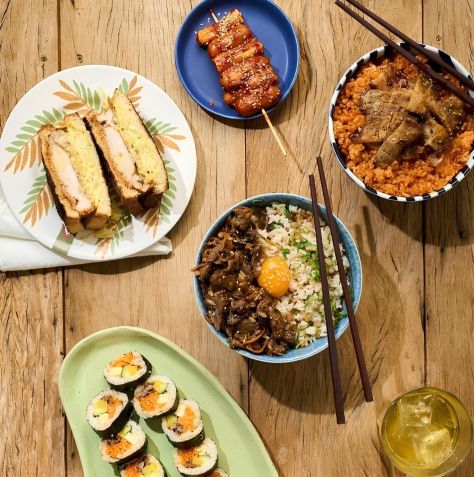 Alguns dos pratos servidos no Aurora Fest • Lais Acsa