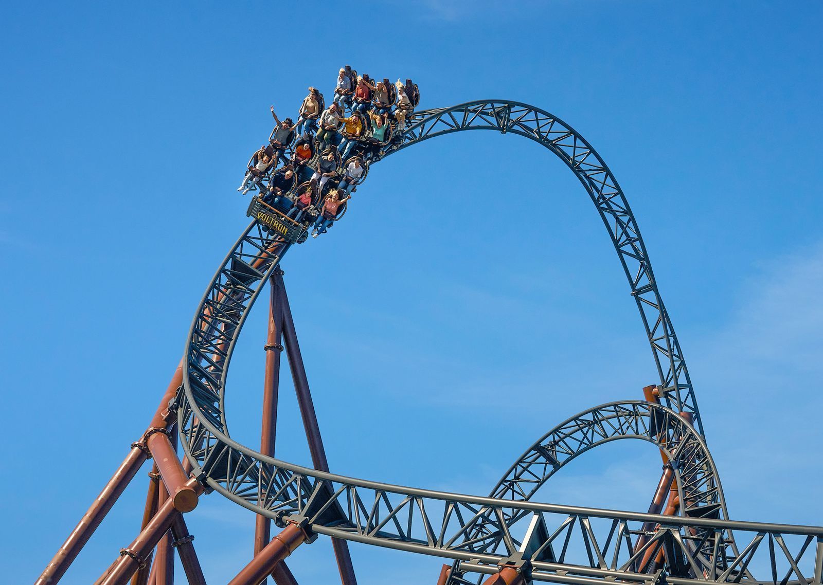 Montanha-russa Voltron, no Europa-Park, na Alemanha