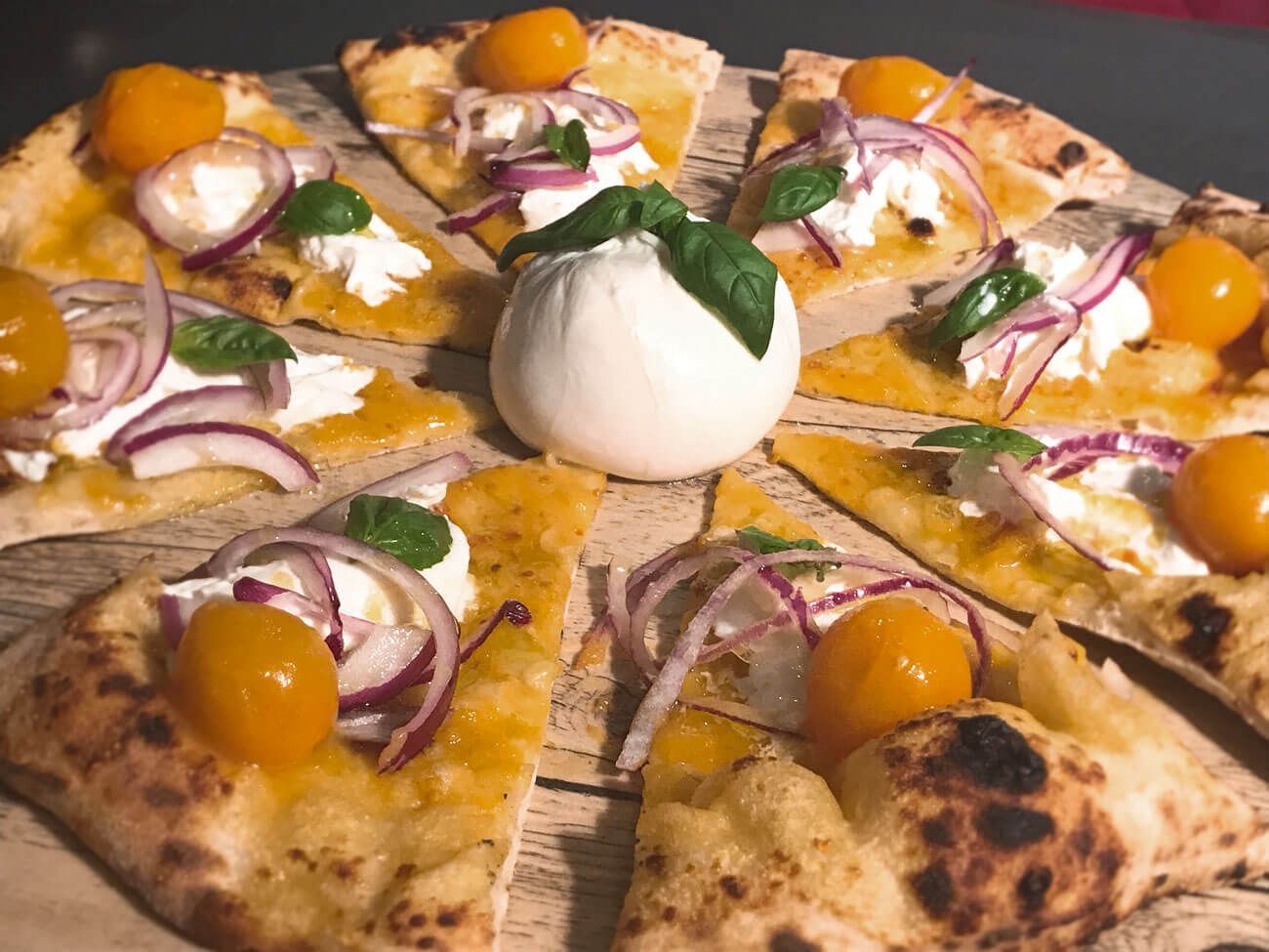 Pizza da PummaRe, no bairro de Prati, nos arredores do Vaticano • Reprodução/Site