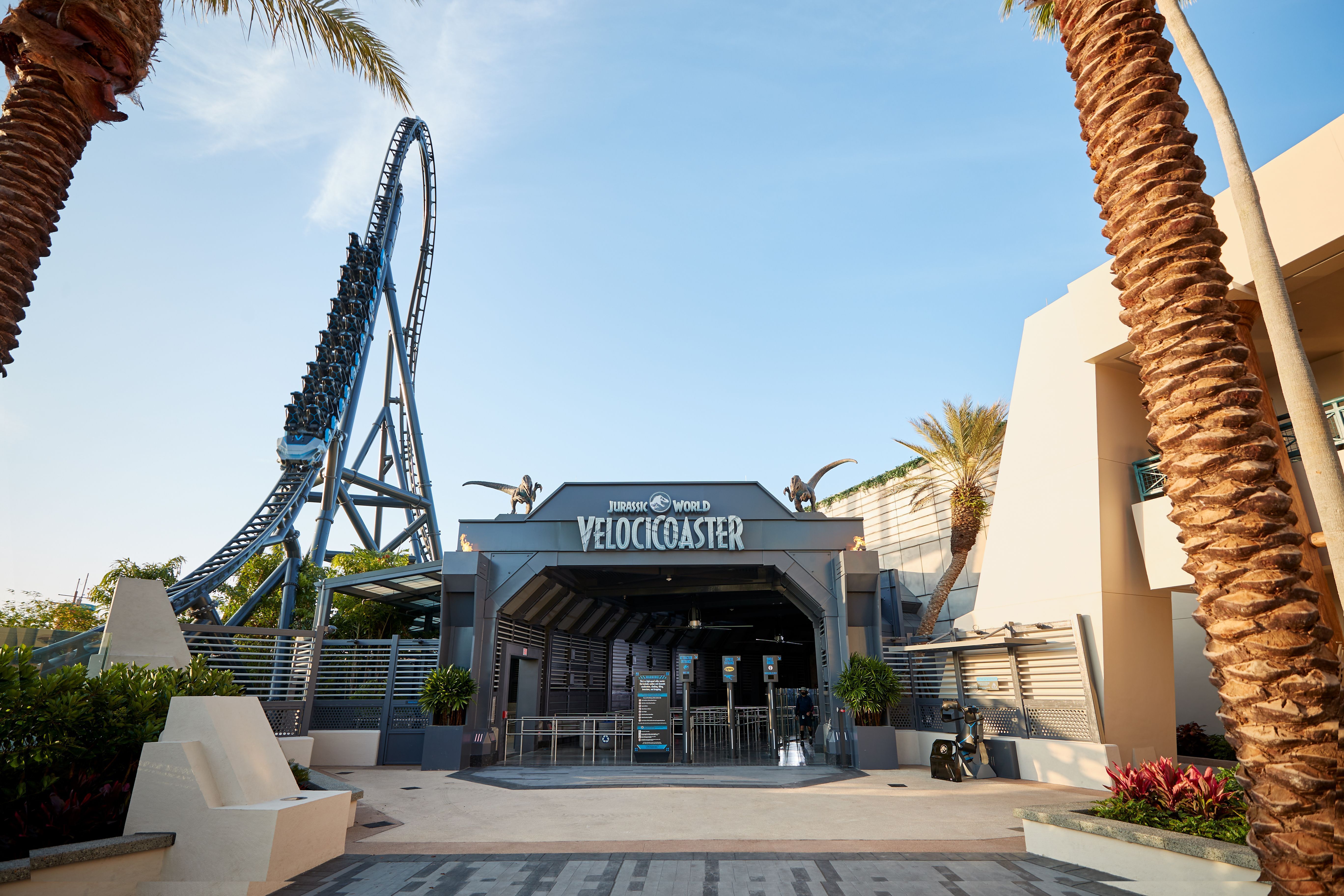 VelociCoaster, no Universal Islands of Adventure, foi eleita a segunda melhor montanha-russa do mundo • Divulgação/Universal Orlando Resort