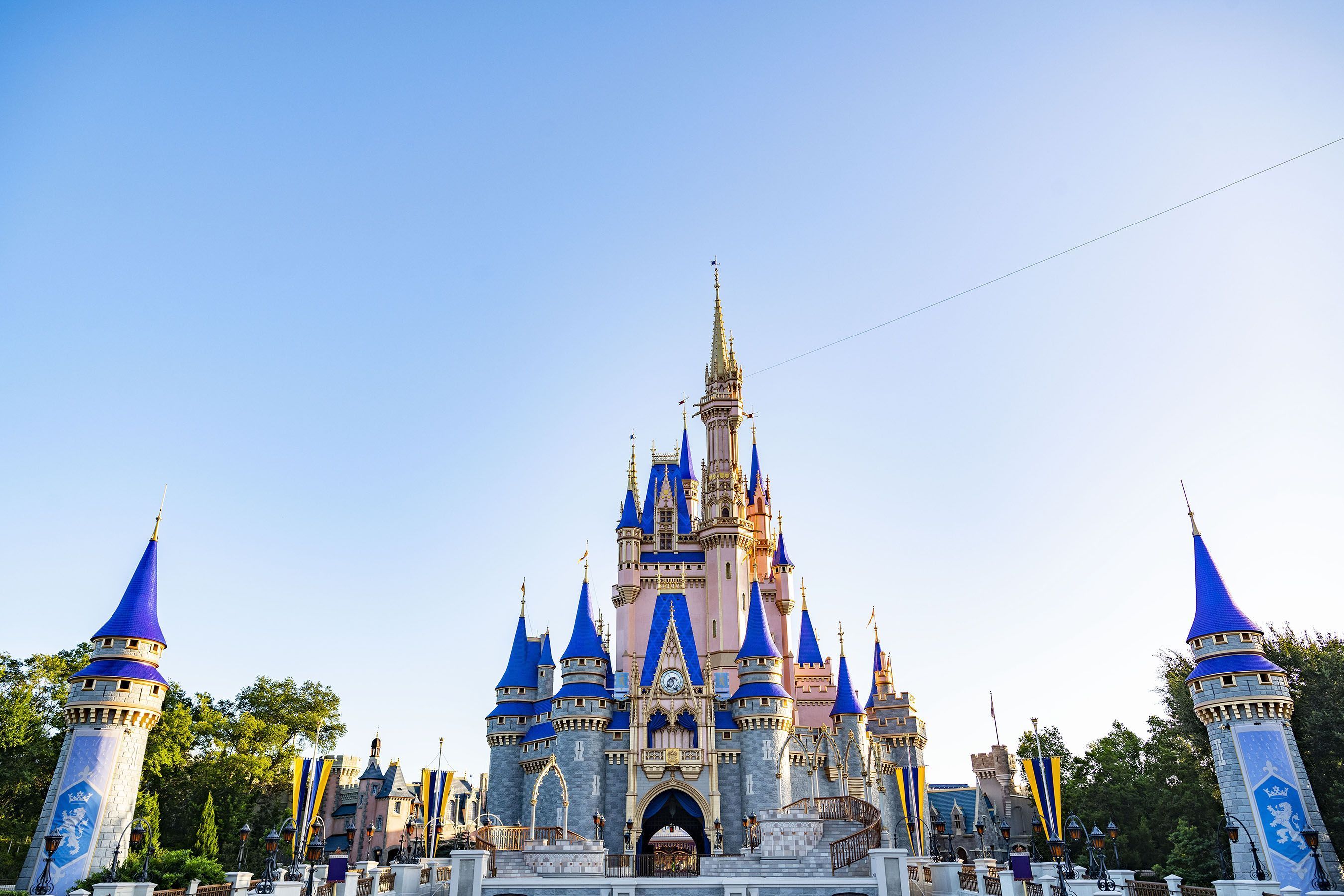 Castelo da Cinderela, ícone do Magic Kingdom Park no Walt Disney World Resort, na Flórida
