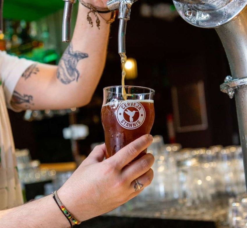 Cervejaria Stannis ficou com a medalha de Bronze no "Best of Show" com a cerveja escura Kaptain Lisa • Divulgação
