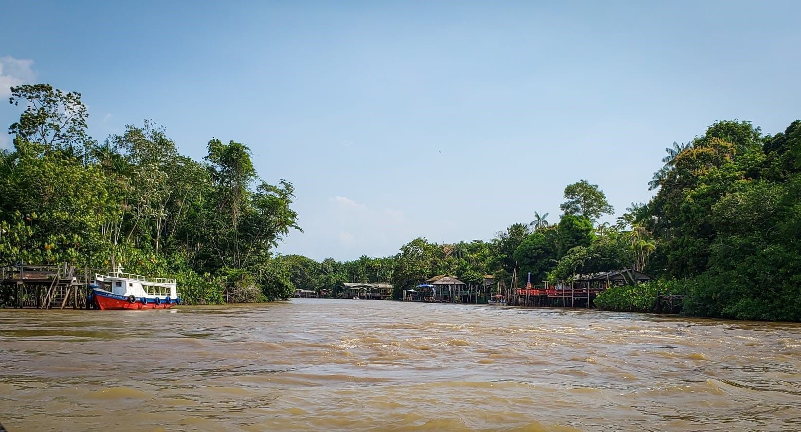 Ilha do Combú, em Belém, no Pará