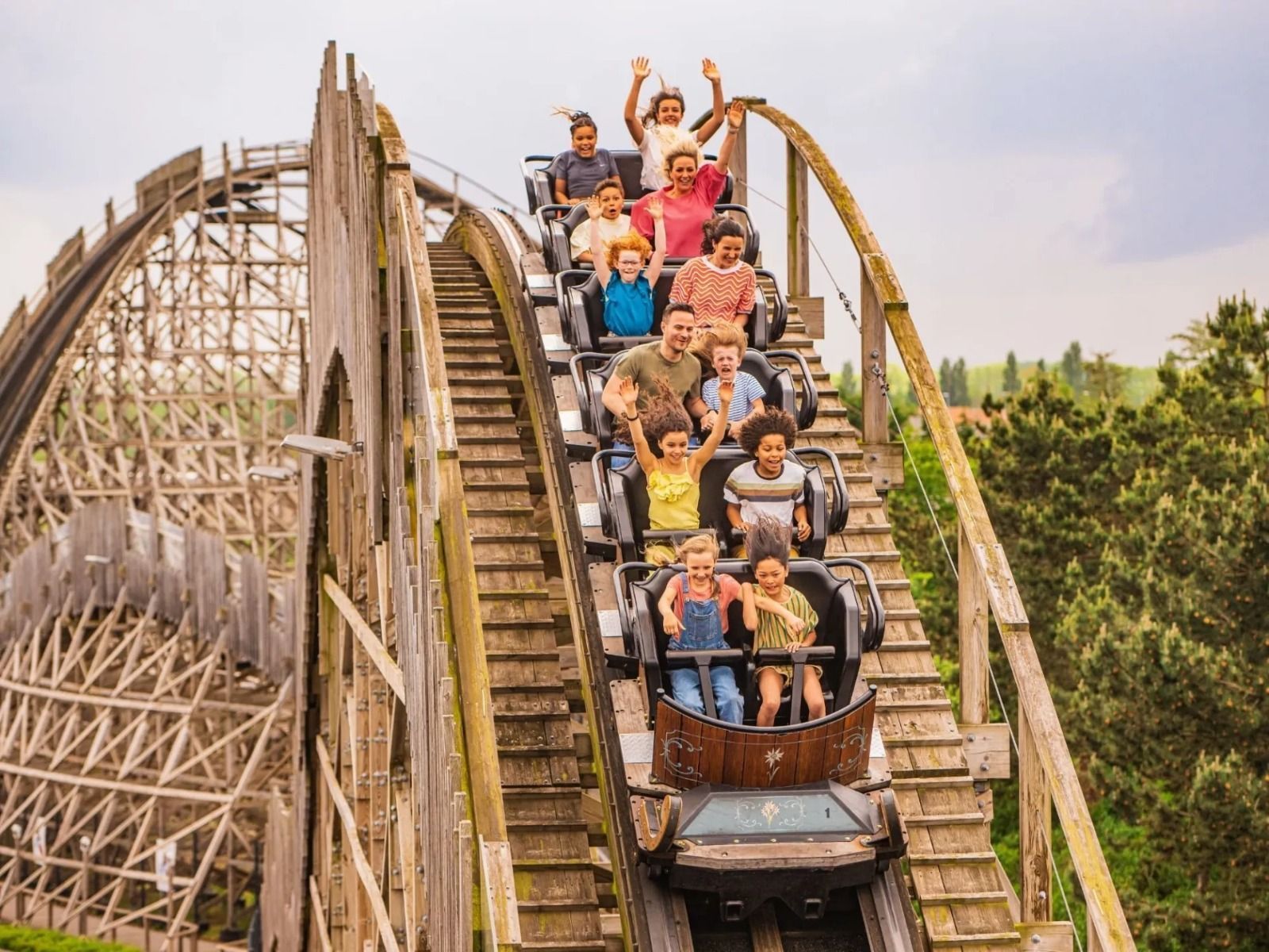 Plopsaland Belgium fica no litoral da Bélgica • Divulgação/Plopsaland Belgium