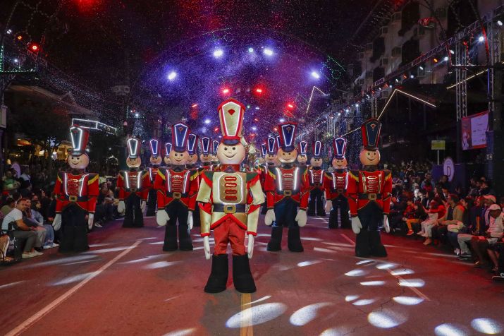 "Grande Desfile de Natal" é uma atração tradicional do evento • Cleiton Thiele/SerraPre