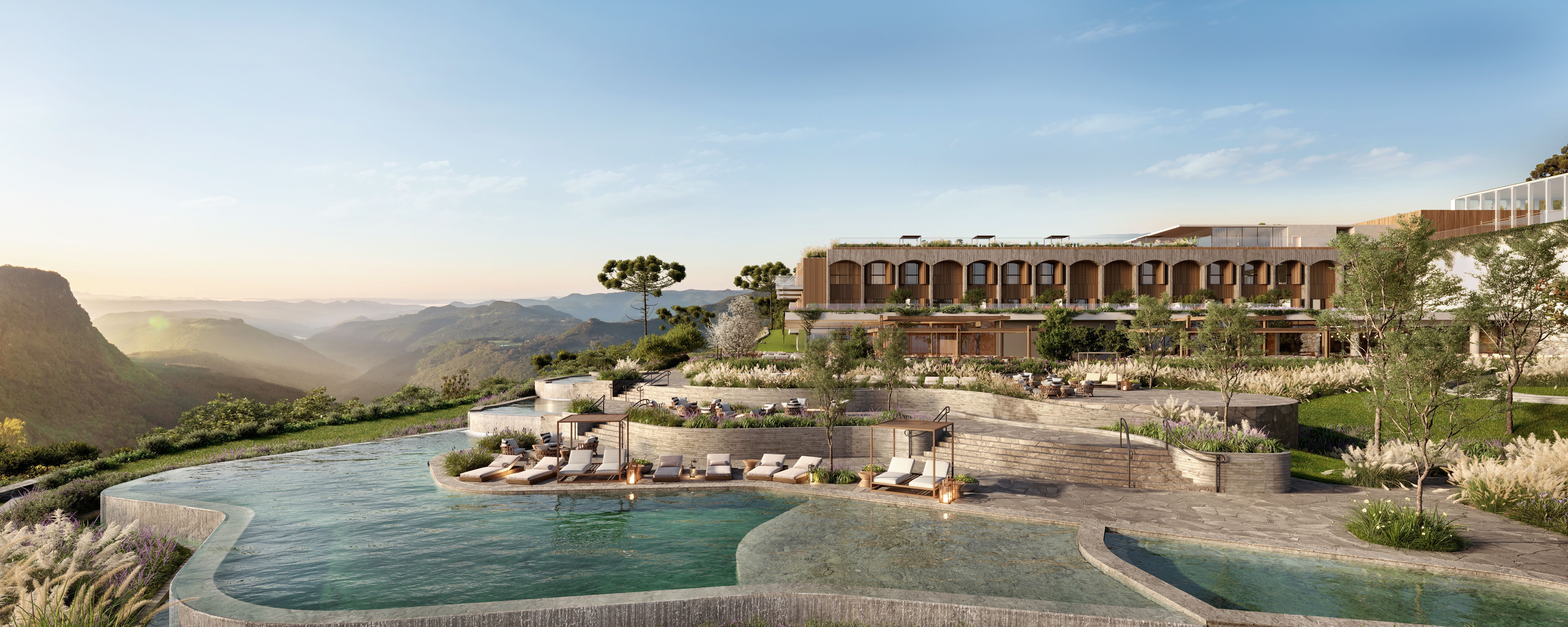 Projeto do Kempinski Laje de Pedra, em Canela