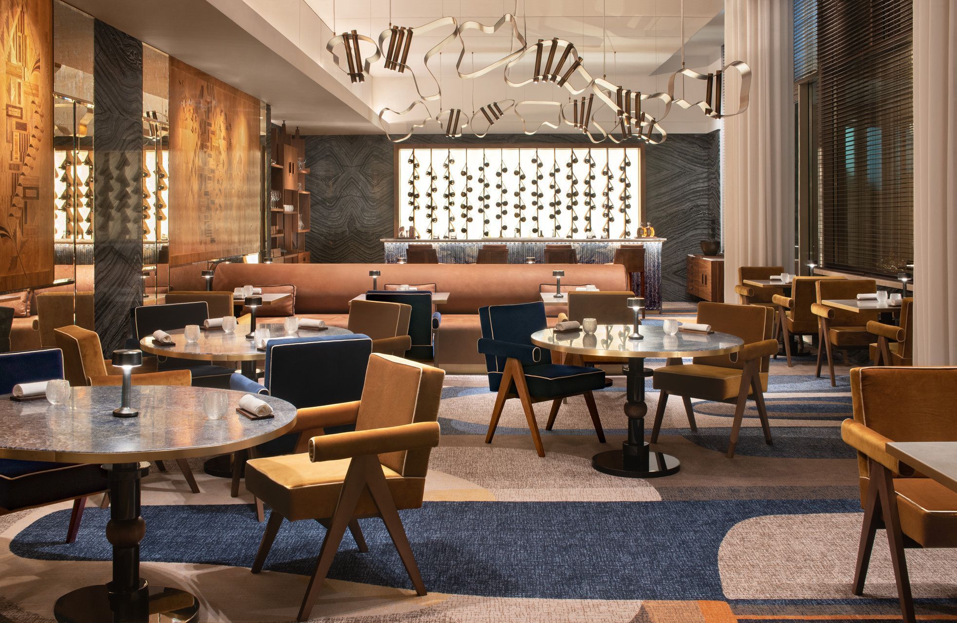 Ambiente do CURA Restaurante, detentor de uma estrela Michelin • Divulgação