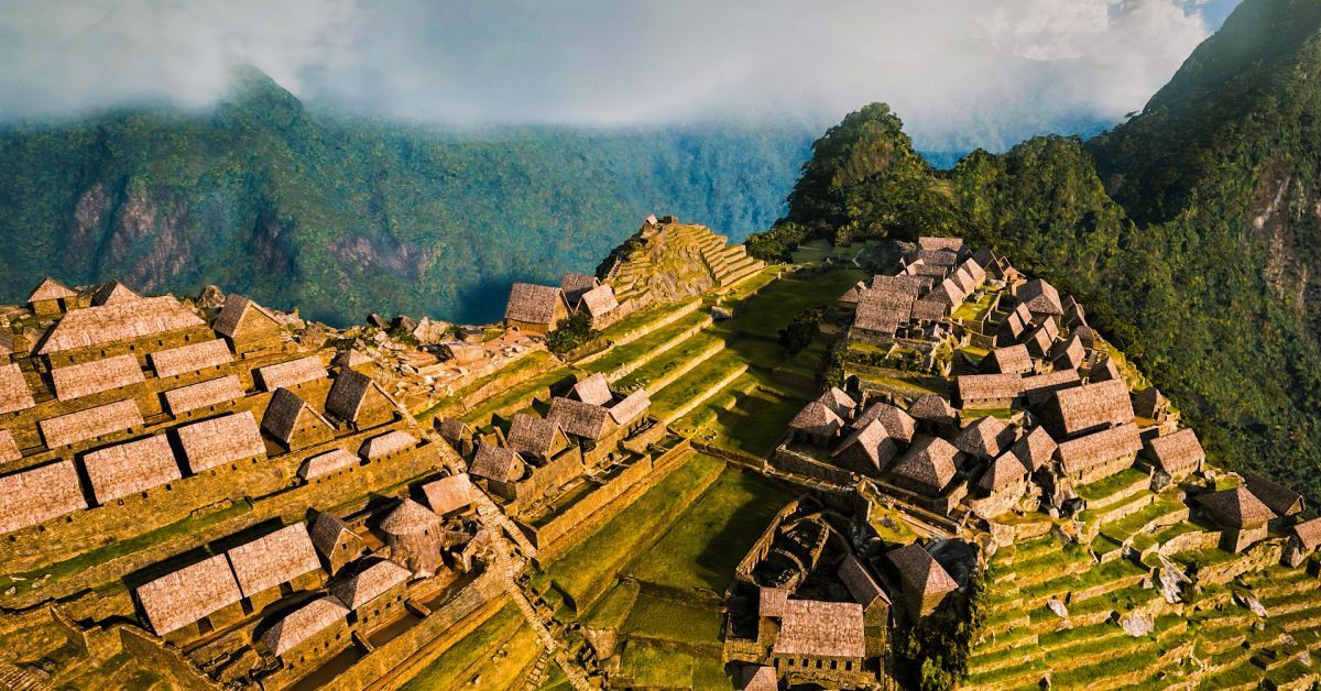 Experiência "Machu Picchu: Viagem à Cidade Perdida" mostra como era a cidade em seu auge • Divulgação/Fever