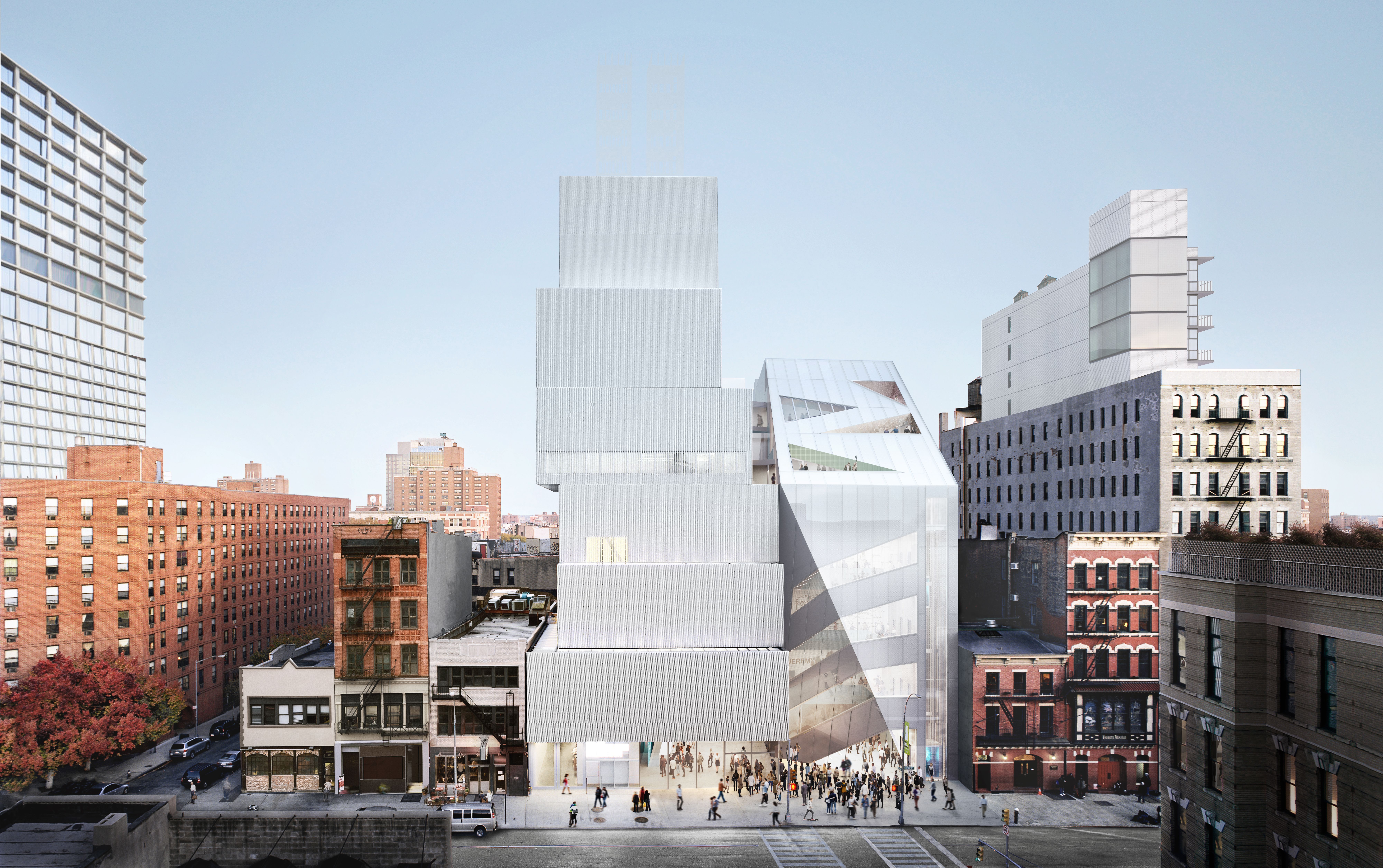 Imagem renderizada do New Museum