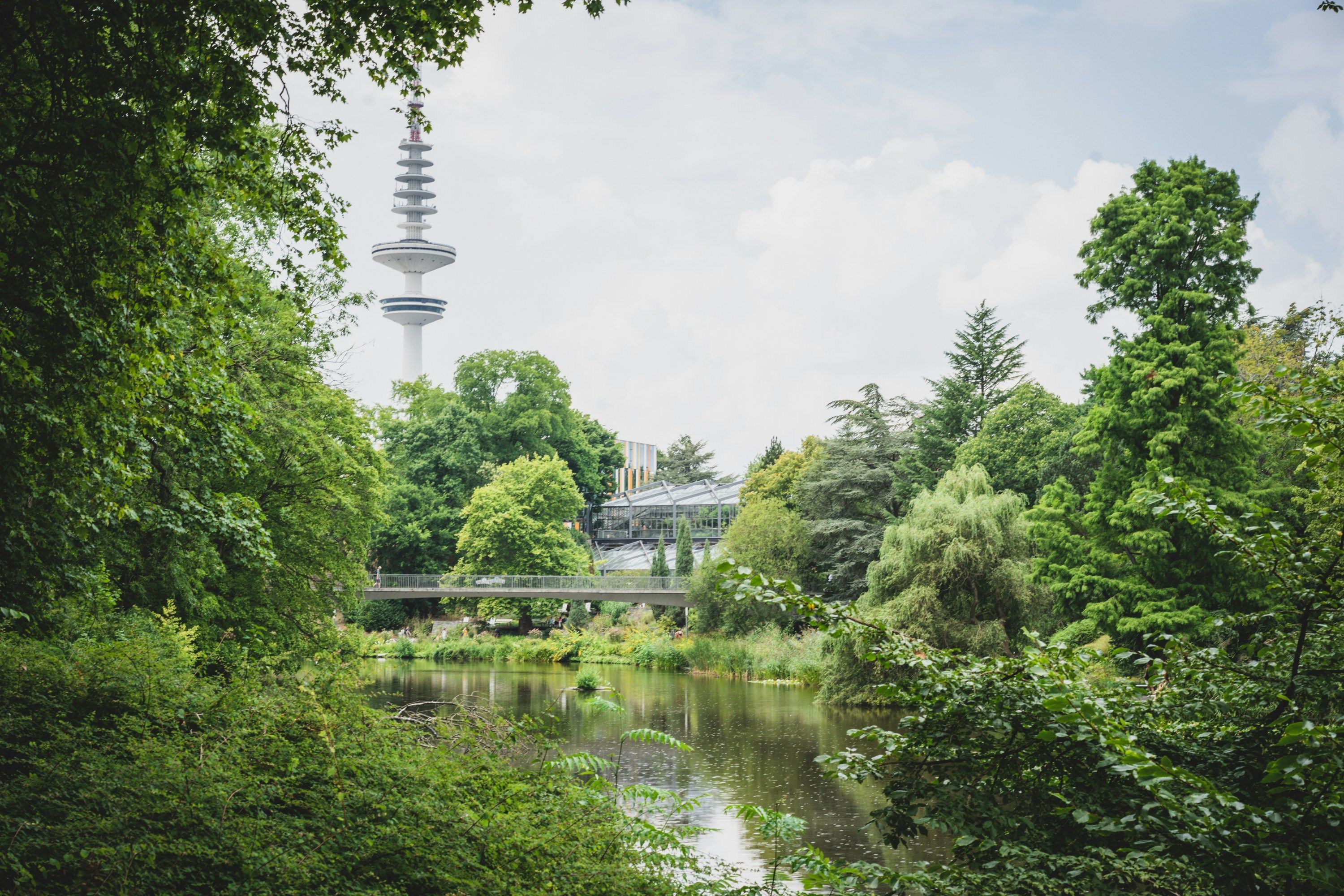 Parque fica no centro da cidade de Hamburgo • Unsplash
