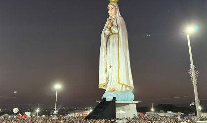 Maior estátua de Nossa Senhora de Fátima do mundo é inaugurada no Ceará
