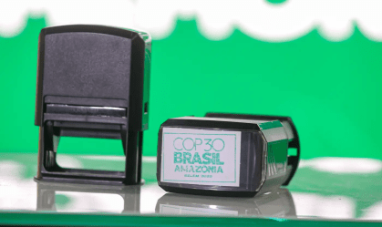 Passaportes receberão carimbo especial da COP30 em Belém