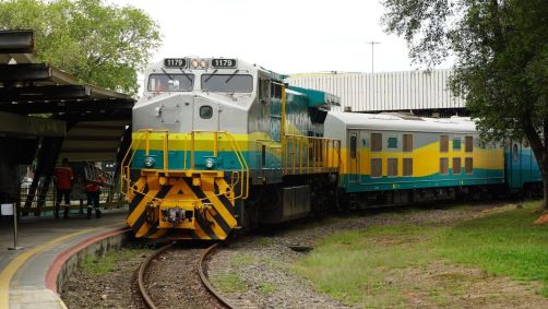 Trem da Vale entre Minas Gerais e Esp&iacute;rito Santo