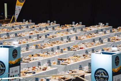 Mesas do World Cheese Awards 2025